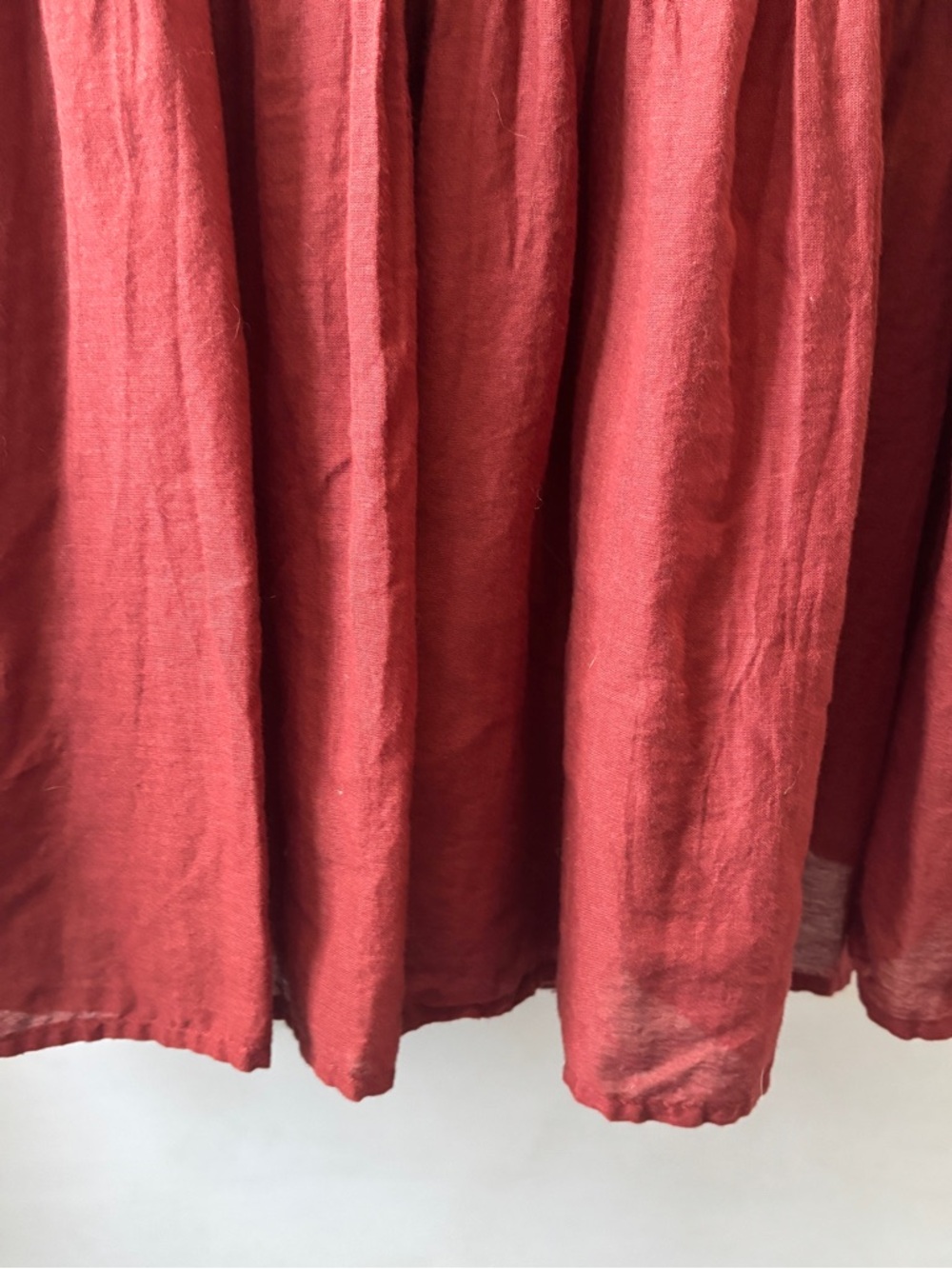 Natural Life Ariella Maxi Tiered Skirt Rust Brown Size M - Picture 8 of 14